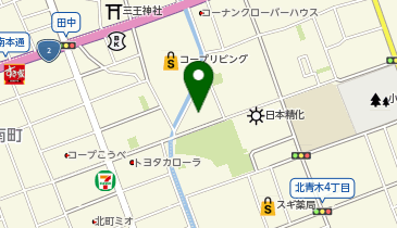 都市交通株式会社の地図画像