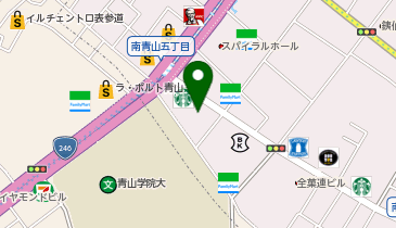 株式会社サウスポーの地図画像