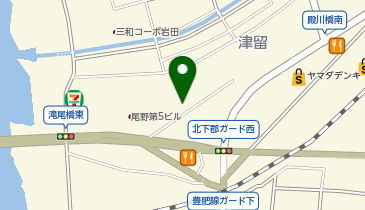 鬼塚産業株式会社の地図画像