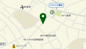 株式会社あさ開の地図画像