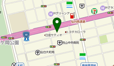 株式会社菓匠三全の地図画像