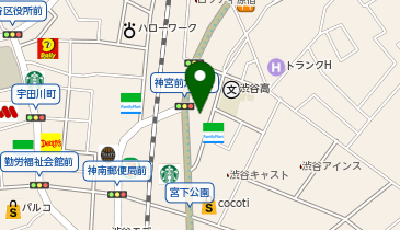 サイファー株式会社の地図画像