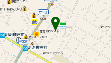 レンズ株式会社の地図画像