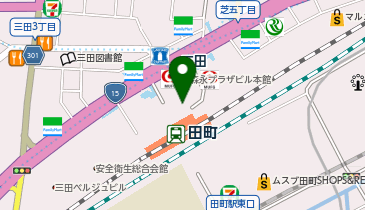 森永ビジネスパートナー株式会社の地図画像