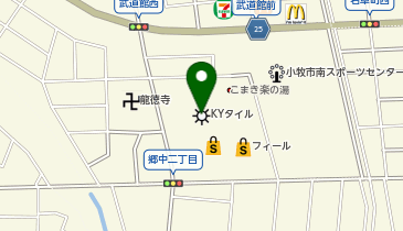 ケイワイタイル株式会社の地図画像