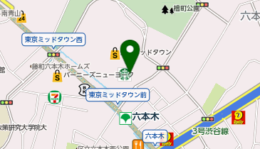 東京ミッドタウンマネジメント株式会社の地図画像