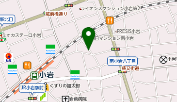 有限会社エトワールの地図画像