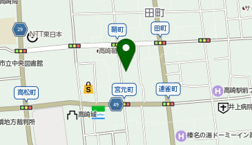 有限会社武蔵屋の地図画像