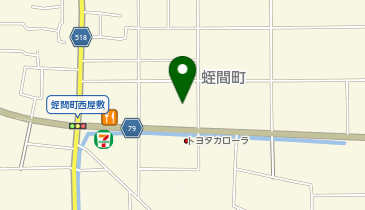 アカル工業株式会社の地図画像