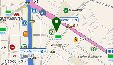 株式会社オプサイブの地図画像
