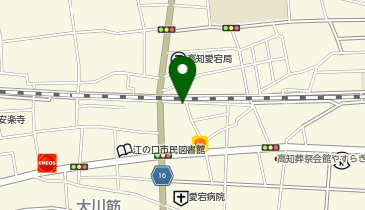 有限会社高知商券センターの地図画像