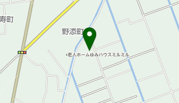 有限会社つがる介護の地図画像