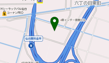 株式会社スペースワーク」(仙台市若林区-社会関連-〒984-0031)の地図
