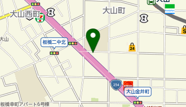 株式会社華人Channel Japanの地図画像