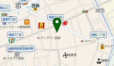 株式会社大輝の地図画像