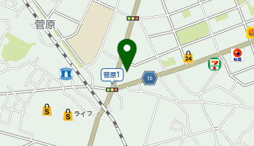 株式会社真成の地図画像