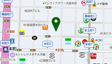 三共生興ファッションサービス株式会社の地図画像