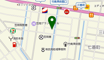 有限会社アクティブ総合保険の地図画像