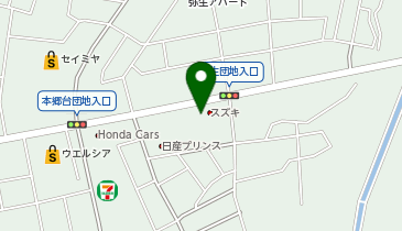 株式会社千成屋の地図画像