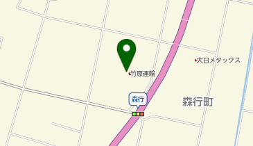 竹原運輸株式会社の地図画像
