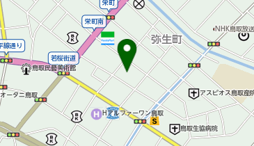 株式会社メディコープとっとりの地図画像