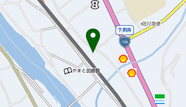 郡上鋪道株式会社の地図画像