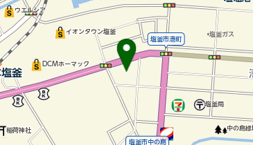 株式会社稲井の地図画像