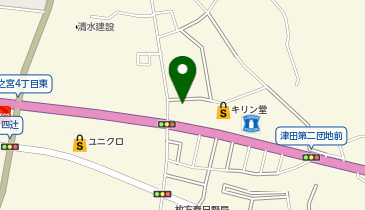 アキテック株式会社の地図画像