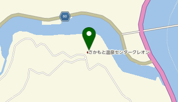 さかもと温泉センター株式会社の地図画像