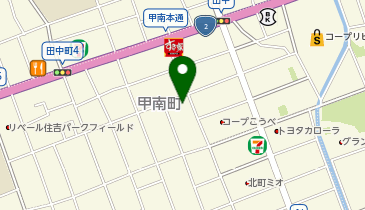 神戸武蔵フーズ株式会社の地図画像