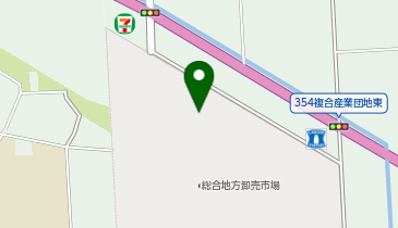 株式会社群馬県水産市場の地図画像