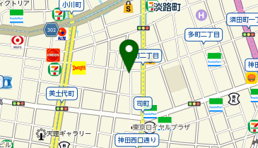 株式会社メディアファームの地図画像