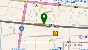 株式会社おおたコミュニティ放送の地図画像