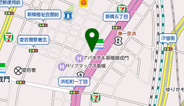 ガルファ株式会社の地図画像
