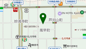 有限会社ハニーベーカリーの地図画像