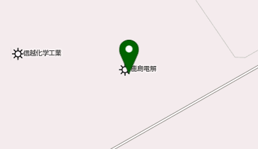 鹿島電解株式会社の地図画像