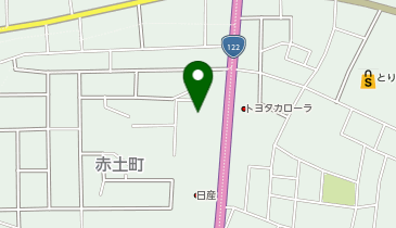 有限会社館林スチール改装家具の地図画像