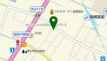 ジャスティス警備保障株式会社の地図画像