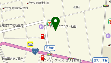 株式会社一の坊の地図画像