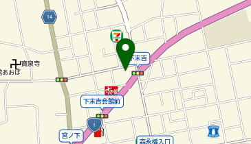 株式会社オレンジの地図画像