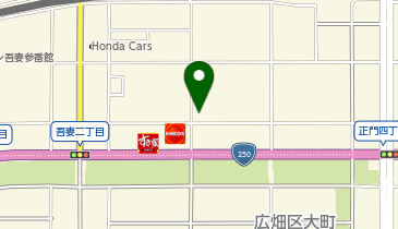 椿野化工株式会社の地図画像