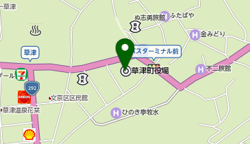 株式会社草津テレビの地図画像