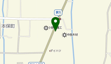 小野谷機工株式会社の地図画像