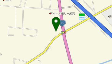 有限会社メルスドライブの地図画像