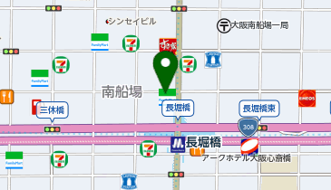 株式会社ルーミナスの地図画像
