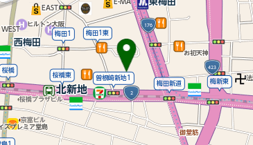株式会社越前屋の地図画像