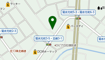 有限会社翔北の地図画像
