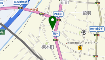 株式会社福田春光堂の地図画像