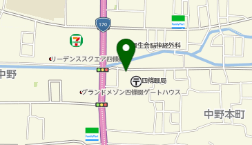株式会社阿川建設の地図画像