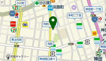 and graphic design株式会社の地図画像